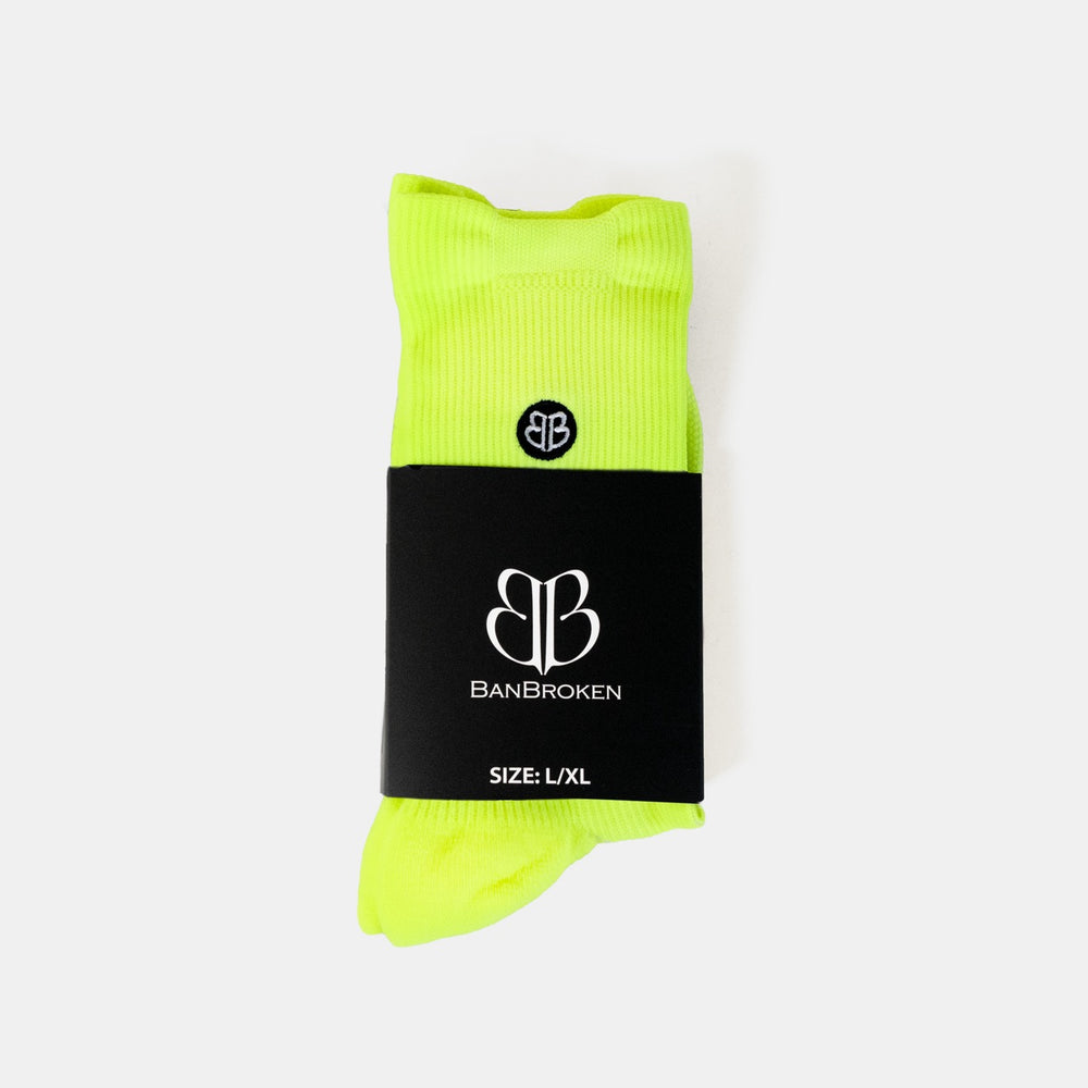 XPro Sport Sock Neon Yellow